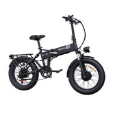 Ridstar H20 Pro Electric Bike - 500W*2 Dual Motors 48V23Ah Battery 20" Tires Hydraulic Oil Disc Brakes - Black